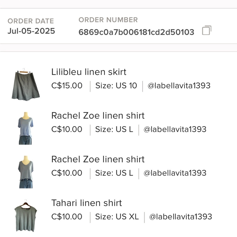 Bundle for @labellavita1393